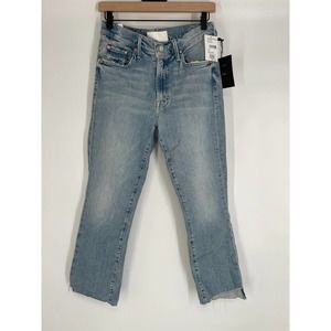 Mother The insider Crop Step Fray Jeans size 28 NWT